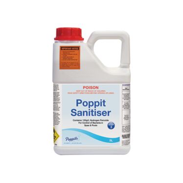 Poppits chlorine free sanitisers